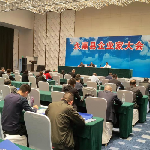 永嘉企业家会员大会