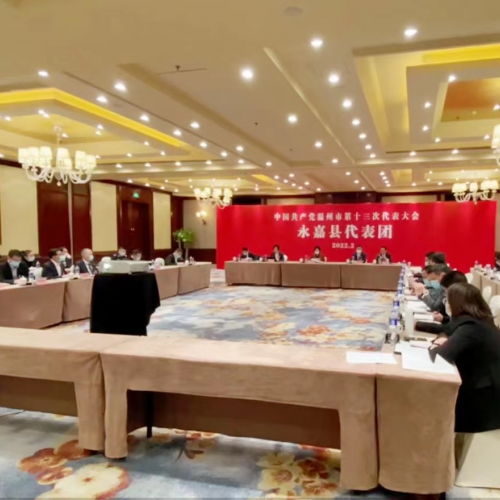 永嘉代表团热议温州市党代会报告：“拥江融入 产城融合”——为温州“续写创新史 走