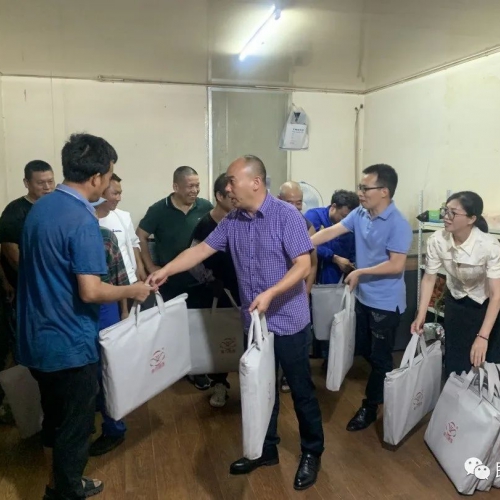 永嘉县民政局走访慰问福利企业