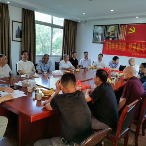 人社局离退休支部开展养老反诈骗宣传活动