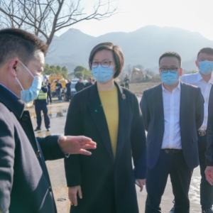 全面掀起“大干快上”的建设热潮！黄慧开展重大项目新春走访